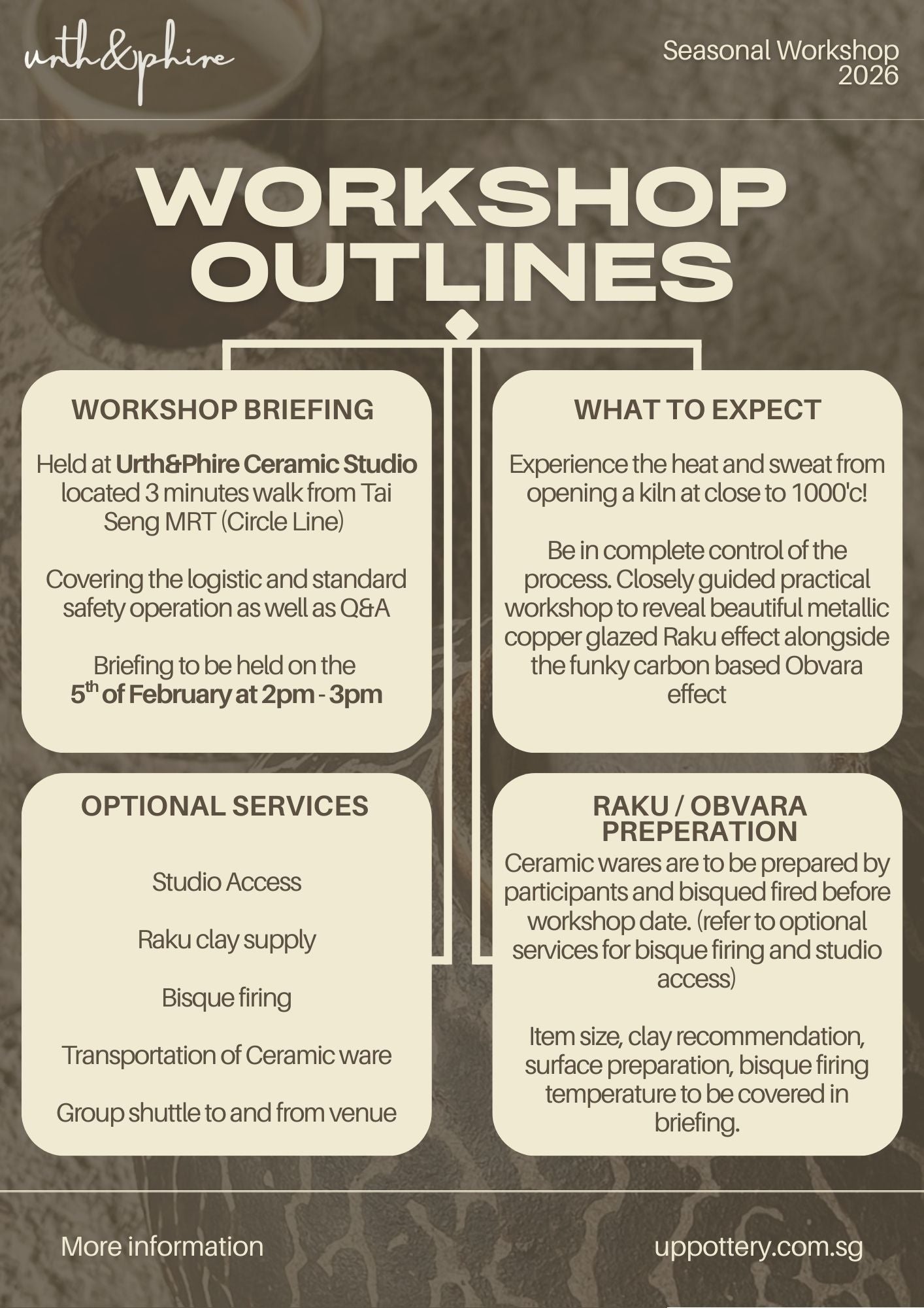 Raku & Obvara Firing Workshop